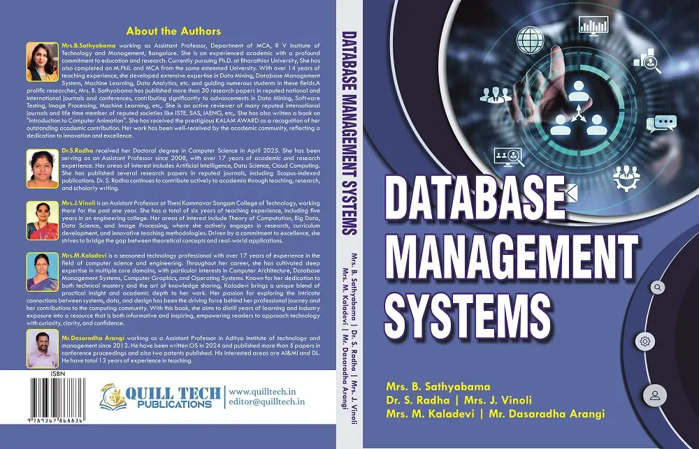 Database Management Systems - Quill Tech Publications