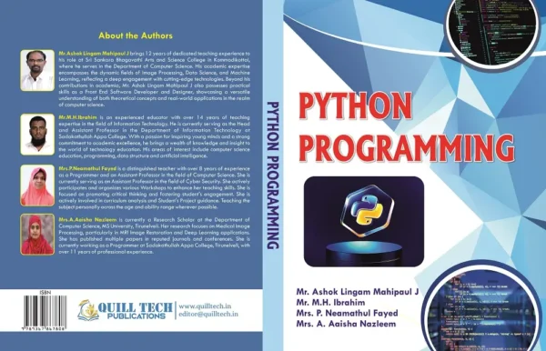 ISBN_9789367867808_frontcover Python Programming