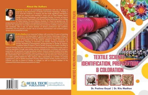 ISBN_9789367868713_frontcover Textile Science: Identification, Preparation & Coloration