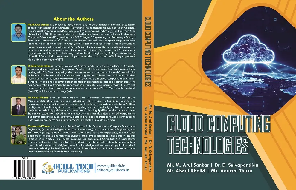 Cloud Computing Technologies - Quill Tech Publications