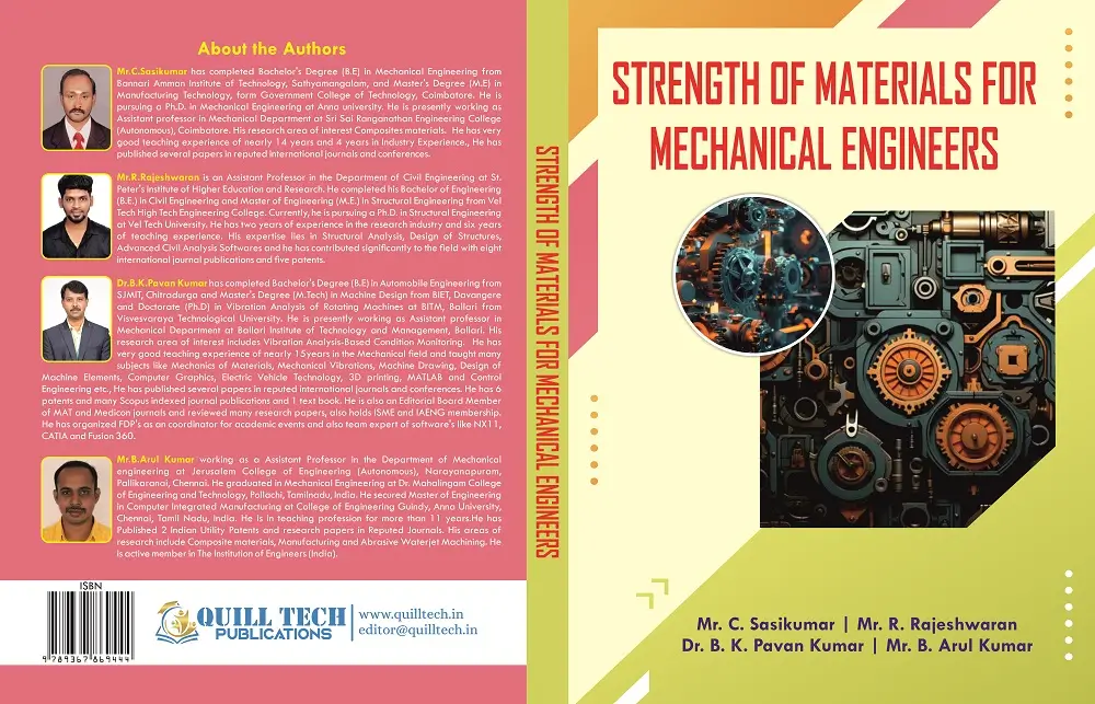 Strength of Materials for Mechanical Engineers - Quill Tech Publications