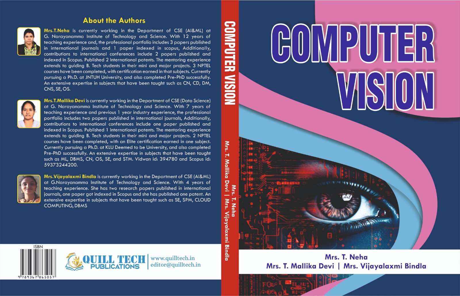 Pdf Book Computer Vision Computer Vision - Quill Tech Publications