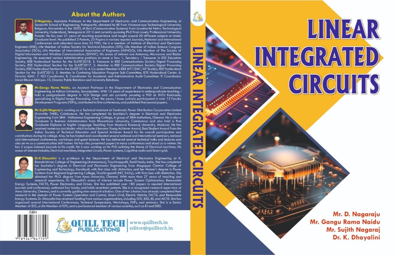 Linear Integrated Circuits - Quill Tech Publications