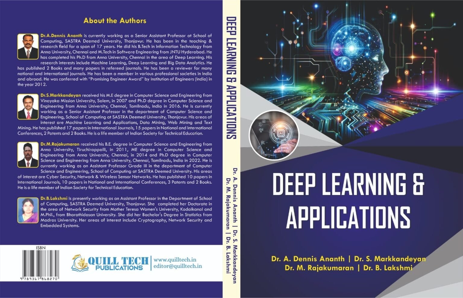 Deep Learning & Applications - Quill Tech Publications