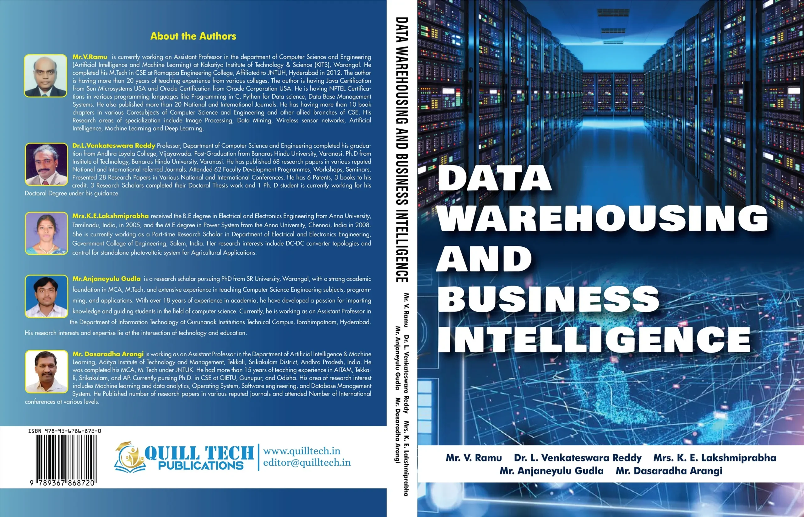 Data Warehousing and Business Intelligence - Quill Tech Publications