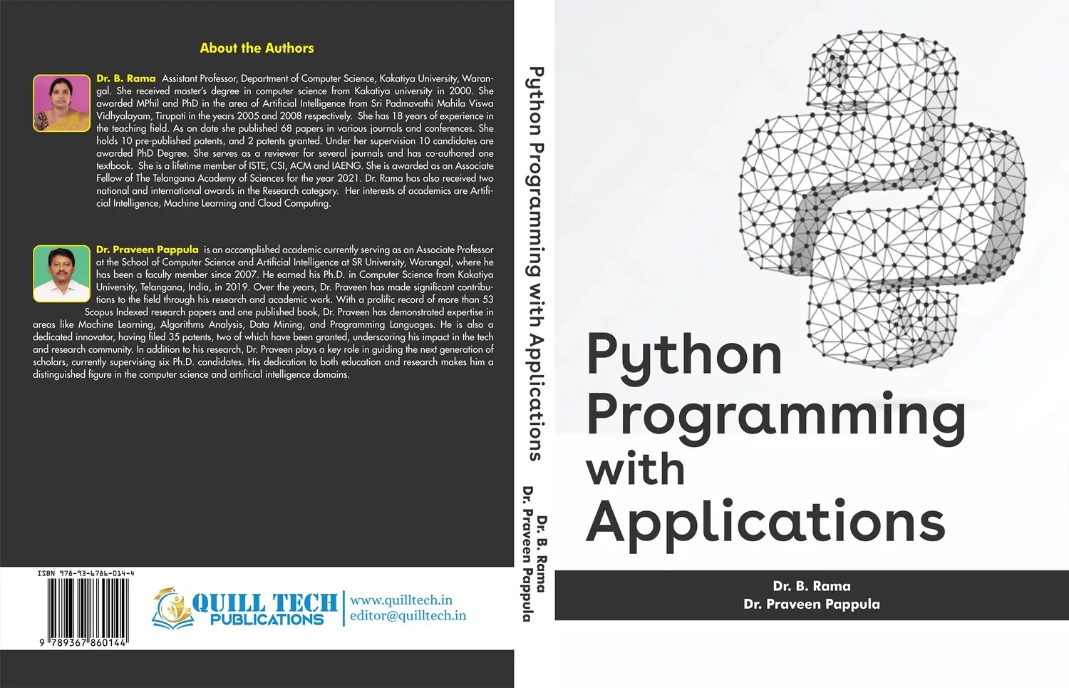 Python Programming with Applications - Quill Tech Publications